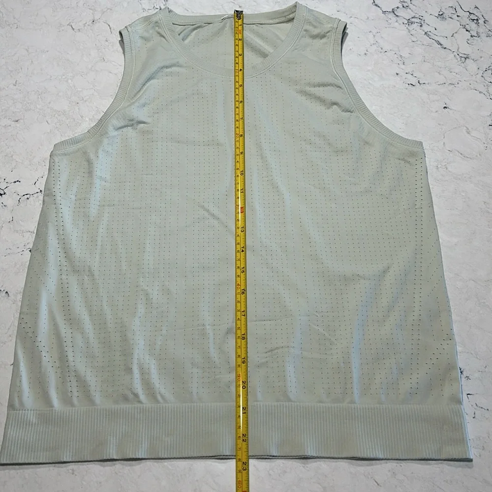 Athleta Light Sage Green Performance Tank Top - Picture 4 of 4
